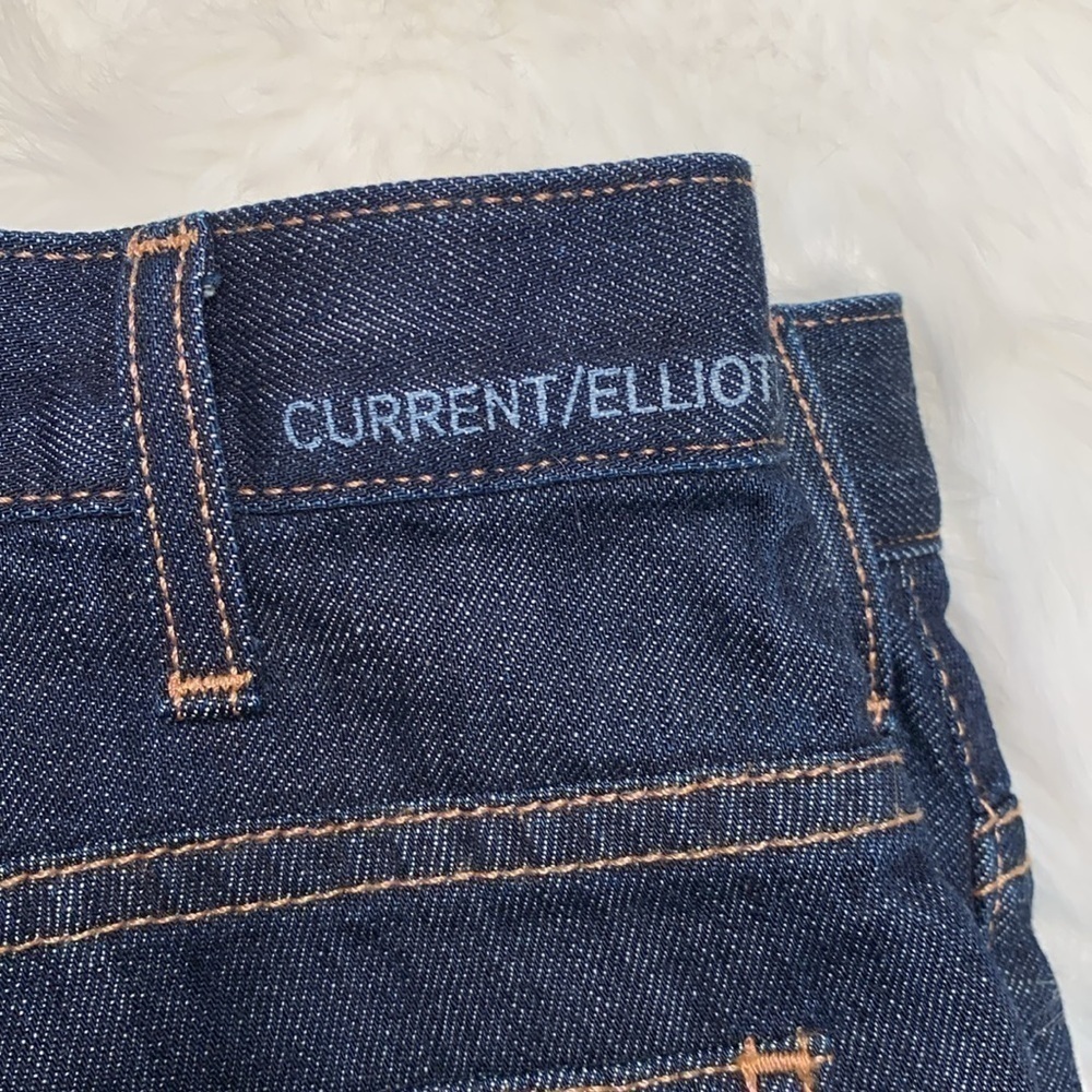 Current/Elliot High Rise Bell Jeans - Picture 2 of 8